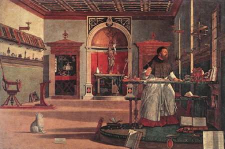 Vittore Carpaccio 1503 sant agostino nello studio.jpg